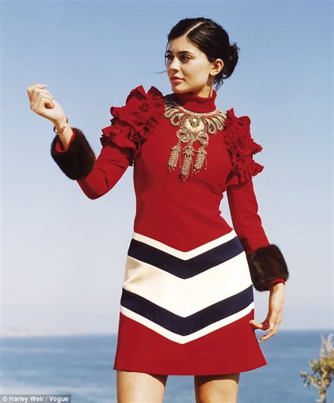 vintage gucci dress kylie jenner|9 Times the Kardashians Wore Vintage Clothes, From Gucci to .